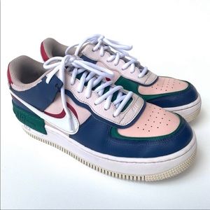 Nike womens Air Force 1 Shadow mystic navy 9.5